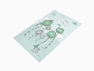 Daniel Arsham x Dr. Seuss "The Lorax" - Hommage écologique Poster