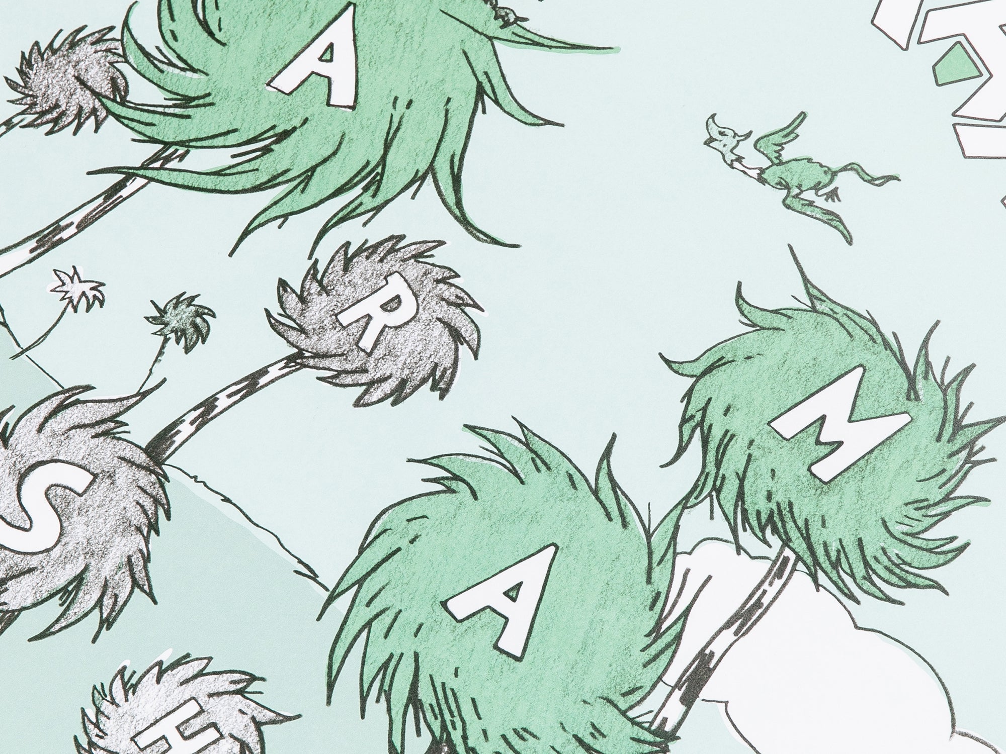 Daniel Arsham x Dr. Seuss "The Lorax" - Hommage écologique Poster