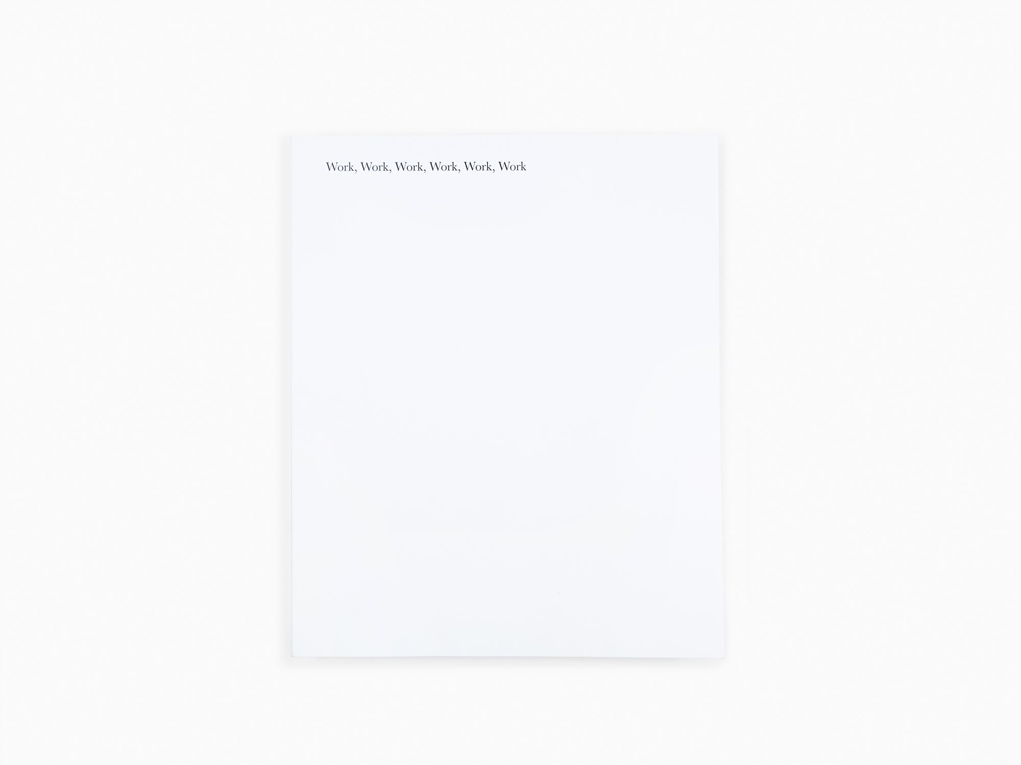 Glenn Ligon - Le travail Le travail Le travail Le travail Le travail