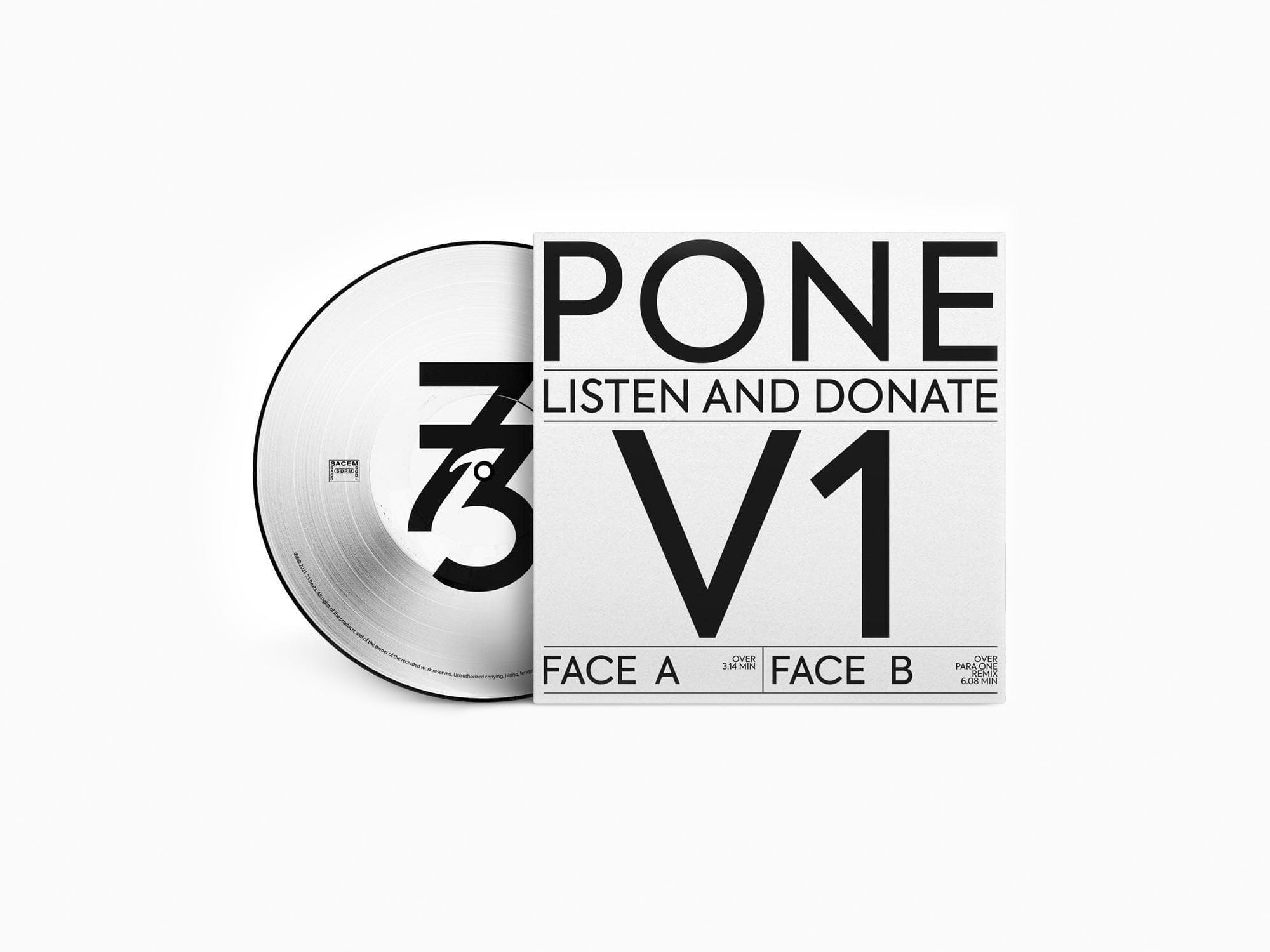 Pone - Listen & Donate - Double Picture Disc EP