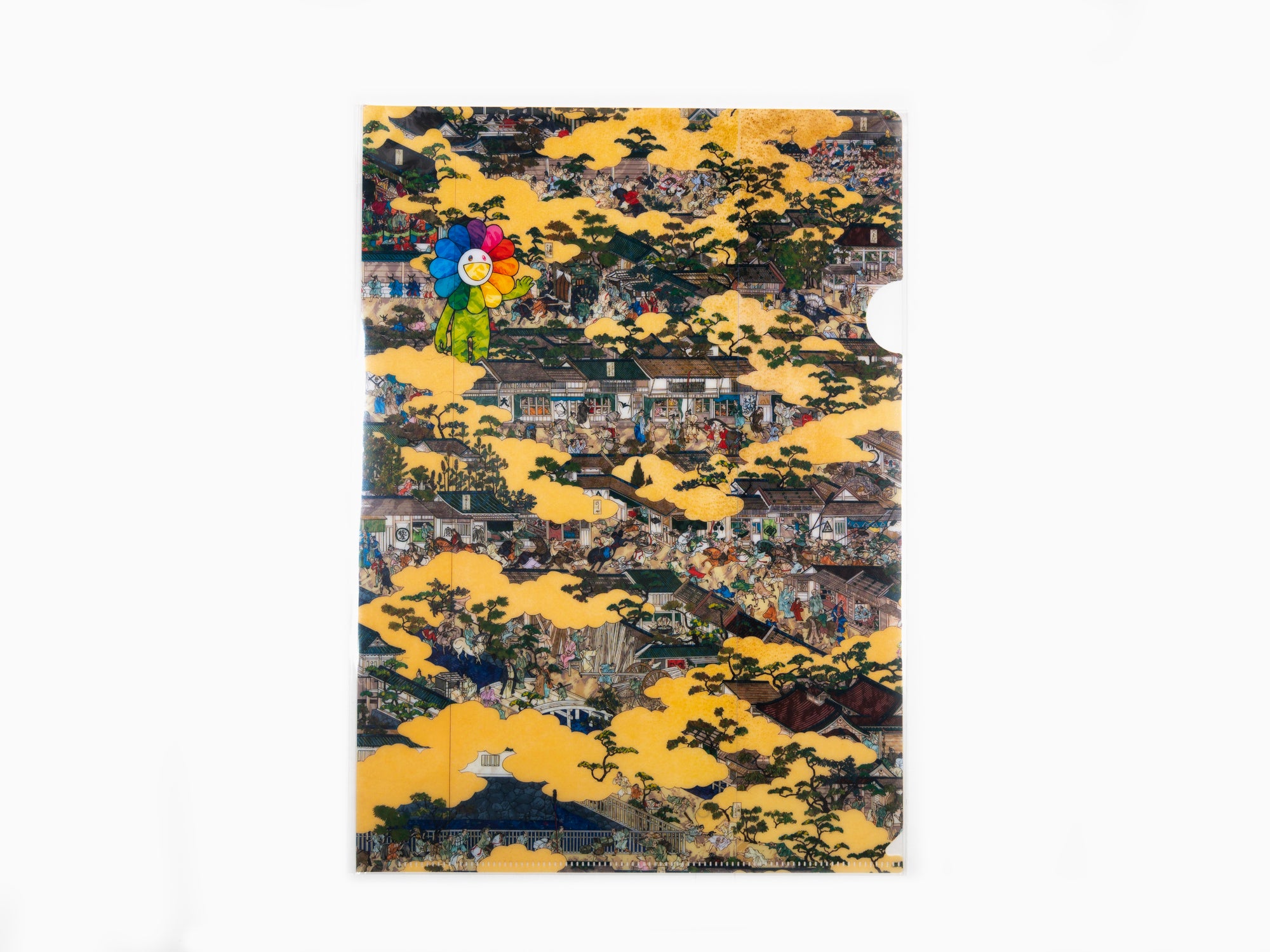 Takashi Murakami - Clear File Rakuchu-Rakugai-zu Byobu : Iwasa Matabei RIP