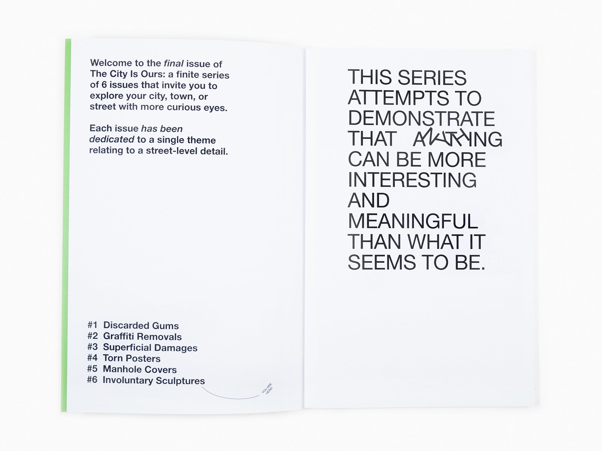 La ville est à nous #6 - Sculptures involontaires