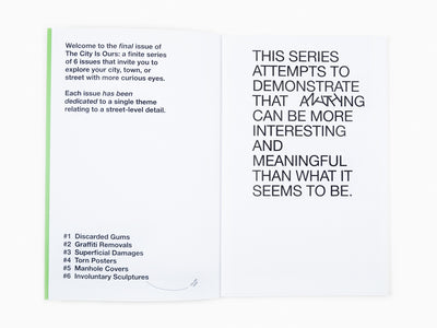 La ville est à nous #6 - Sculptures involontaires