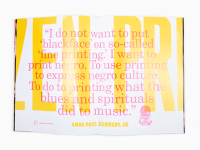 Amos Paul Kennedy Jr - Citoyen imprimeur