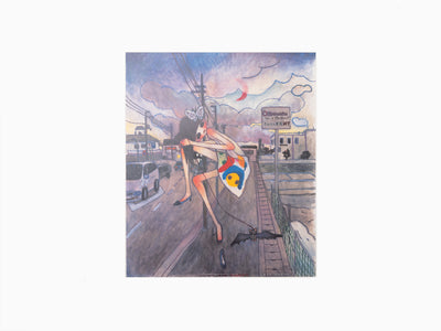 AYA TAKANO - Promenade nocturne, émergence d'une lune rose