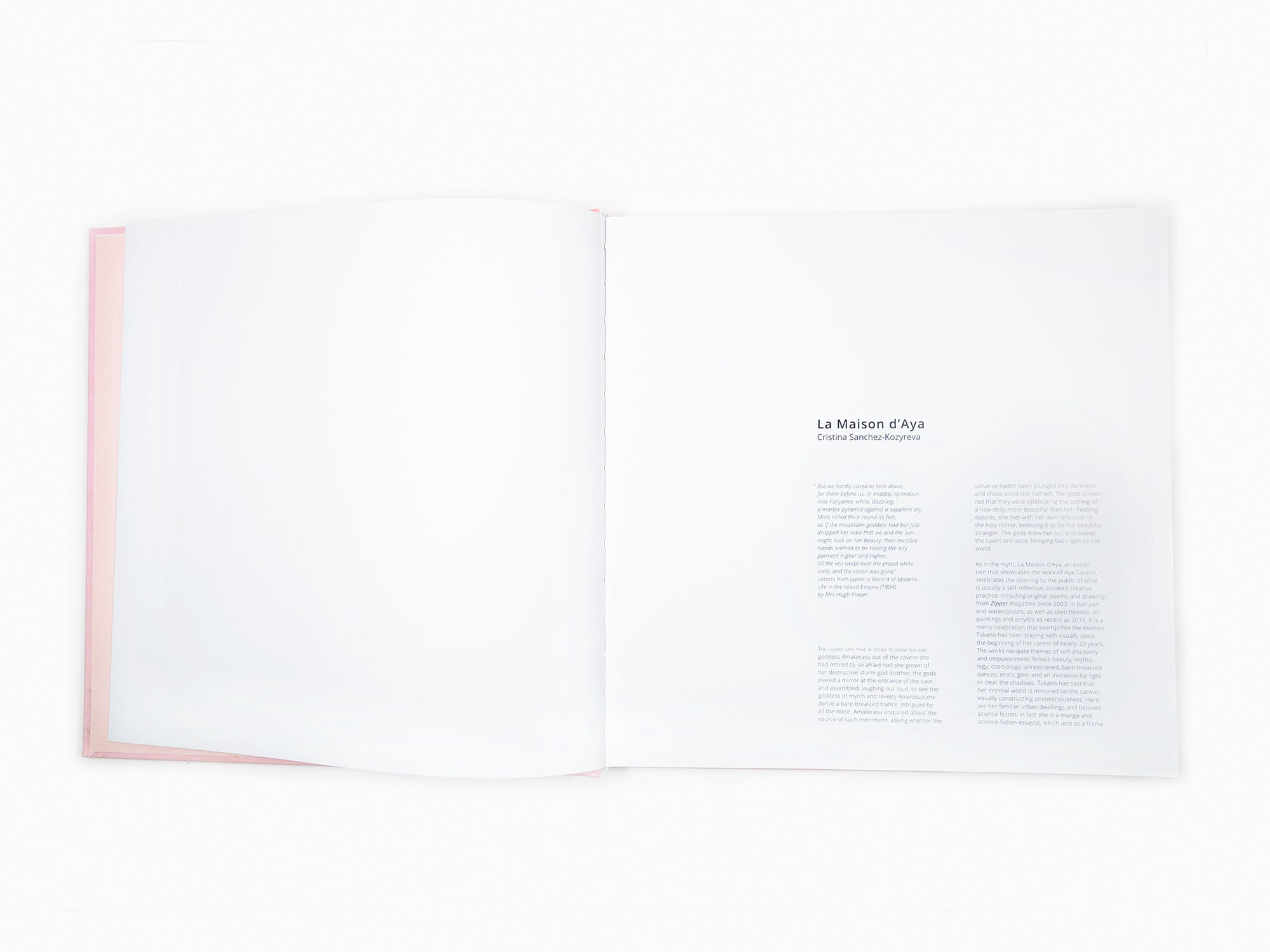 AYA TAKANO - La maison d'Aya