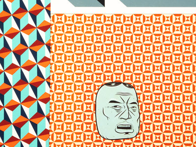 Barry McGee - print "I'm Listening" (J'écoute)