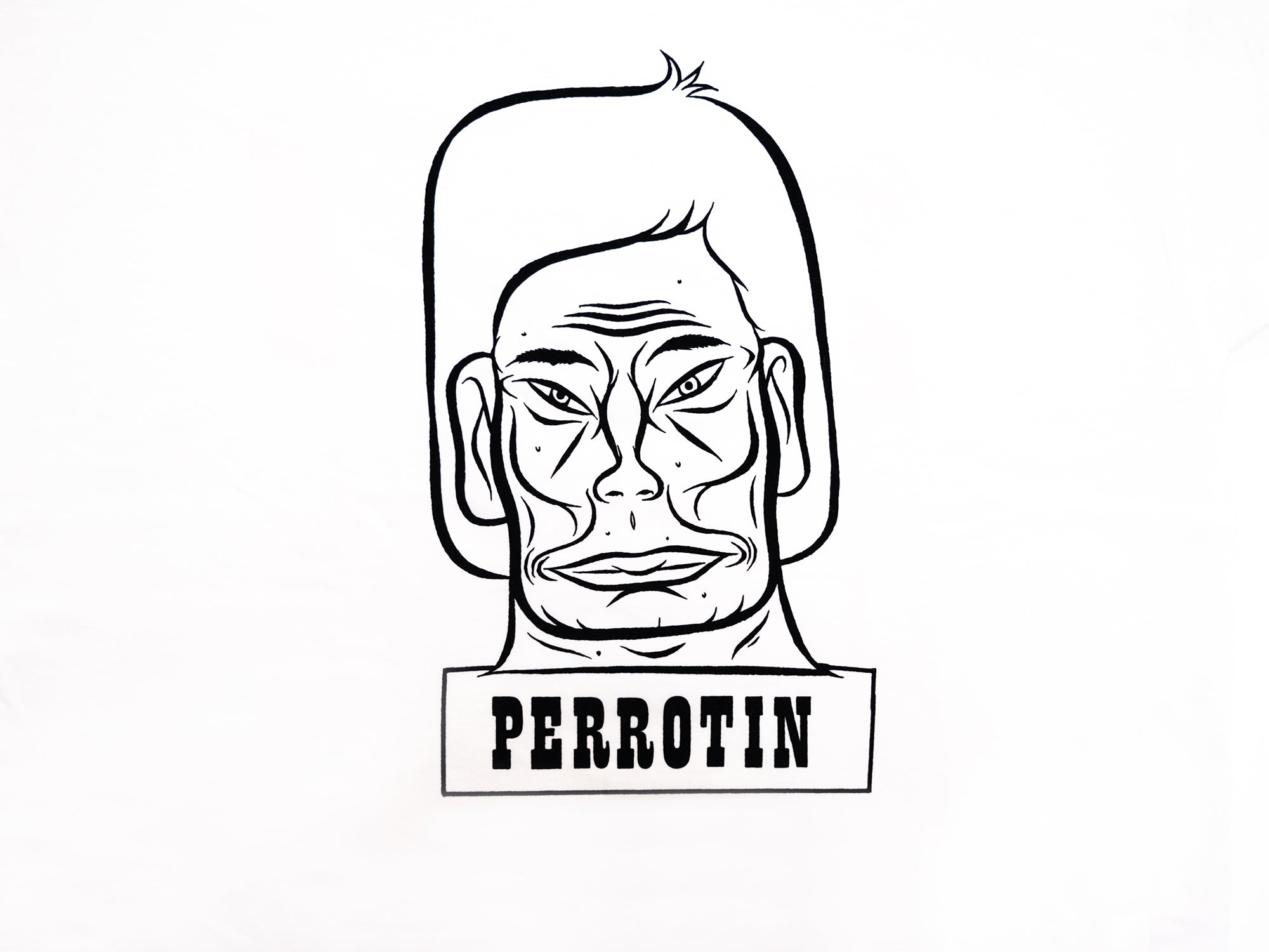 Perrotin x Barry McGee - T-shirt à facettes