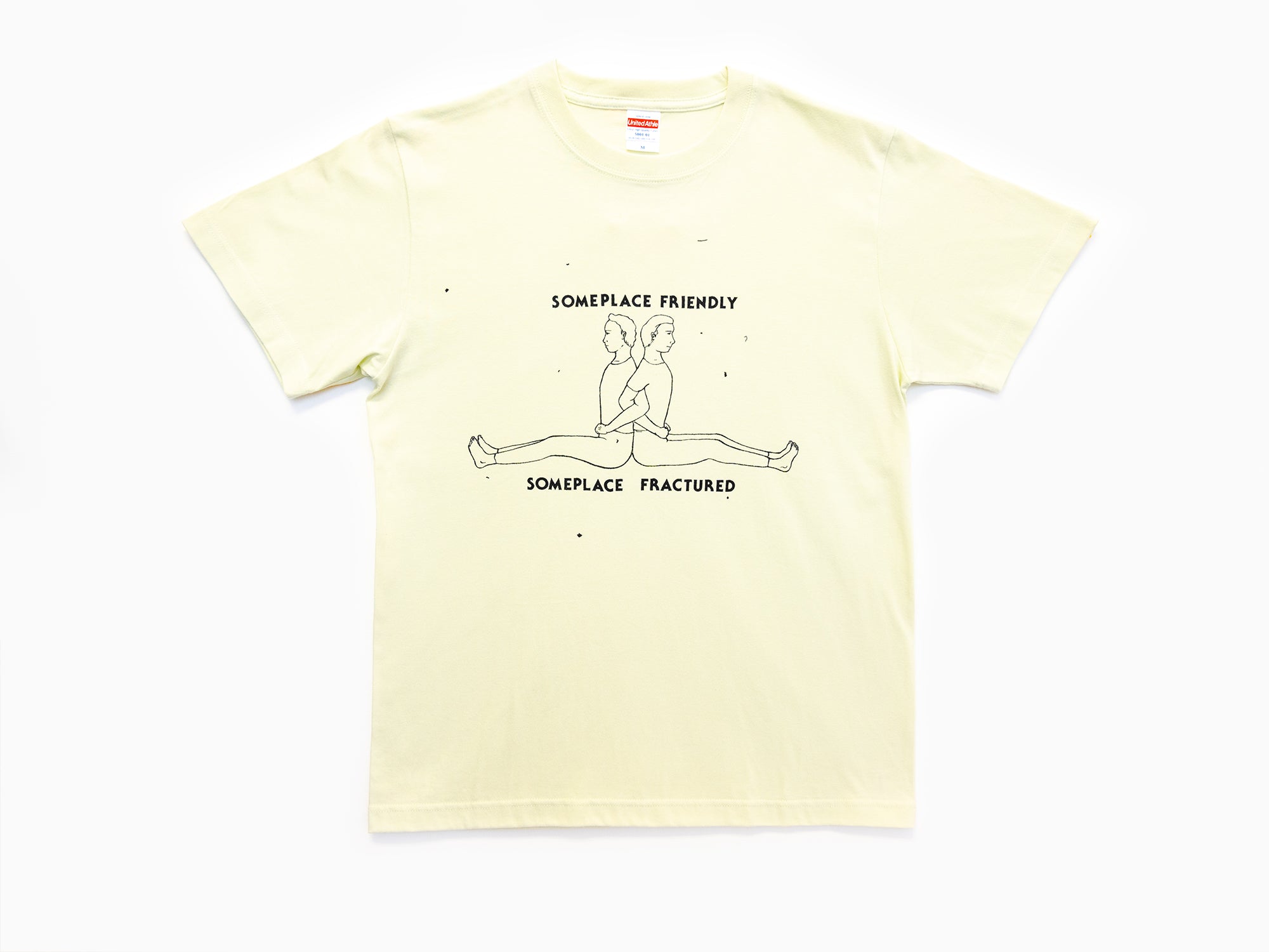 Barry McGee - T-shirt "Someplace Friendly, Someplace Fractured