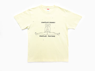 Barry McGee - T-shirt "Someplace Friendly, Someplace Fractured
