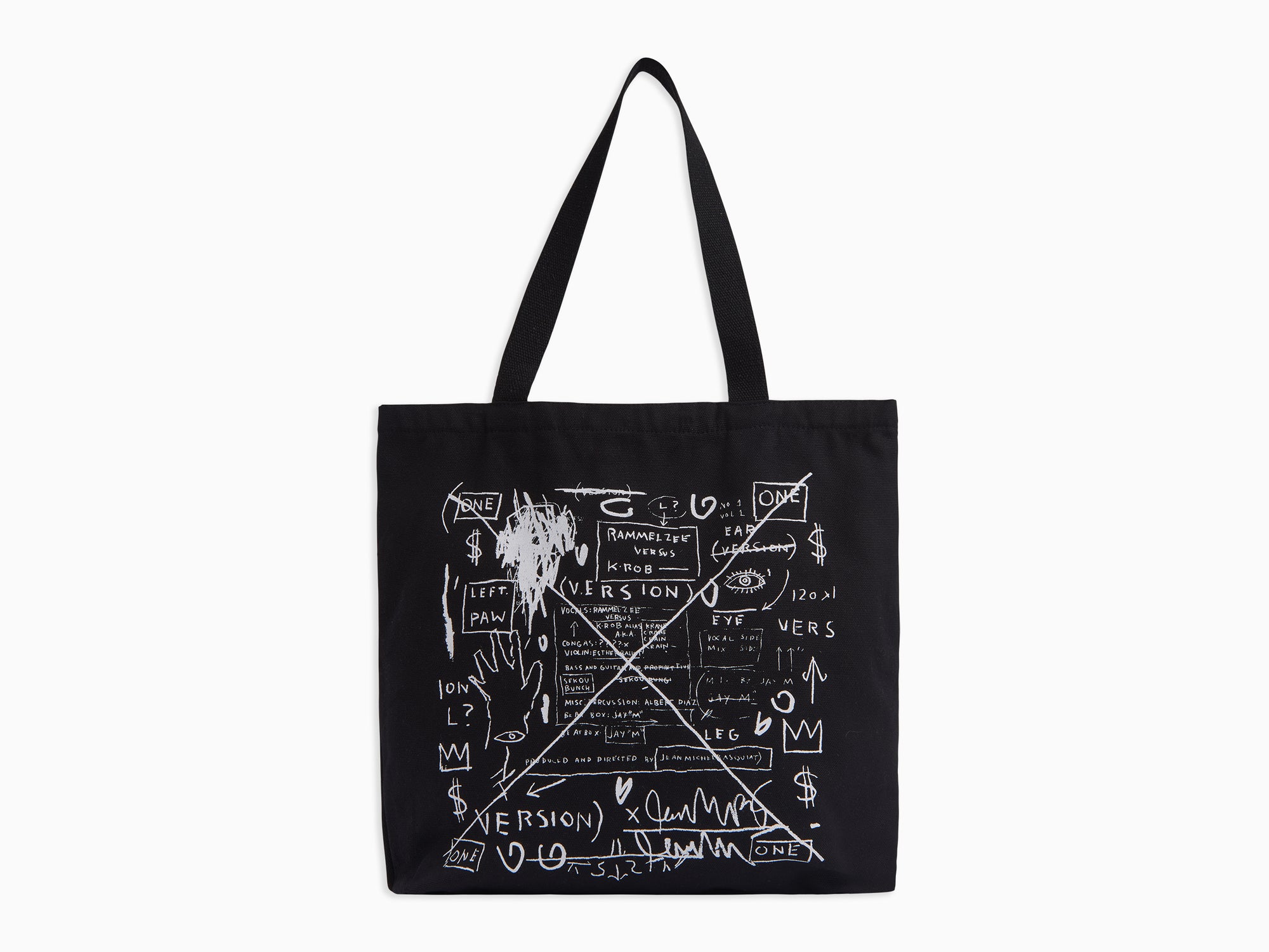 Jean-Michel Basquiat - Sac fourre-tout en toile Beat Bop
