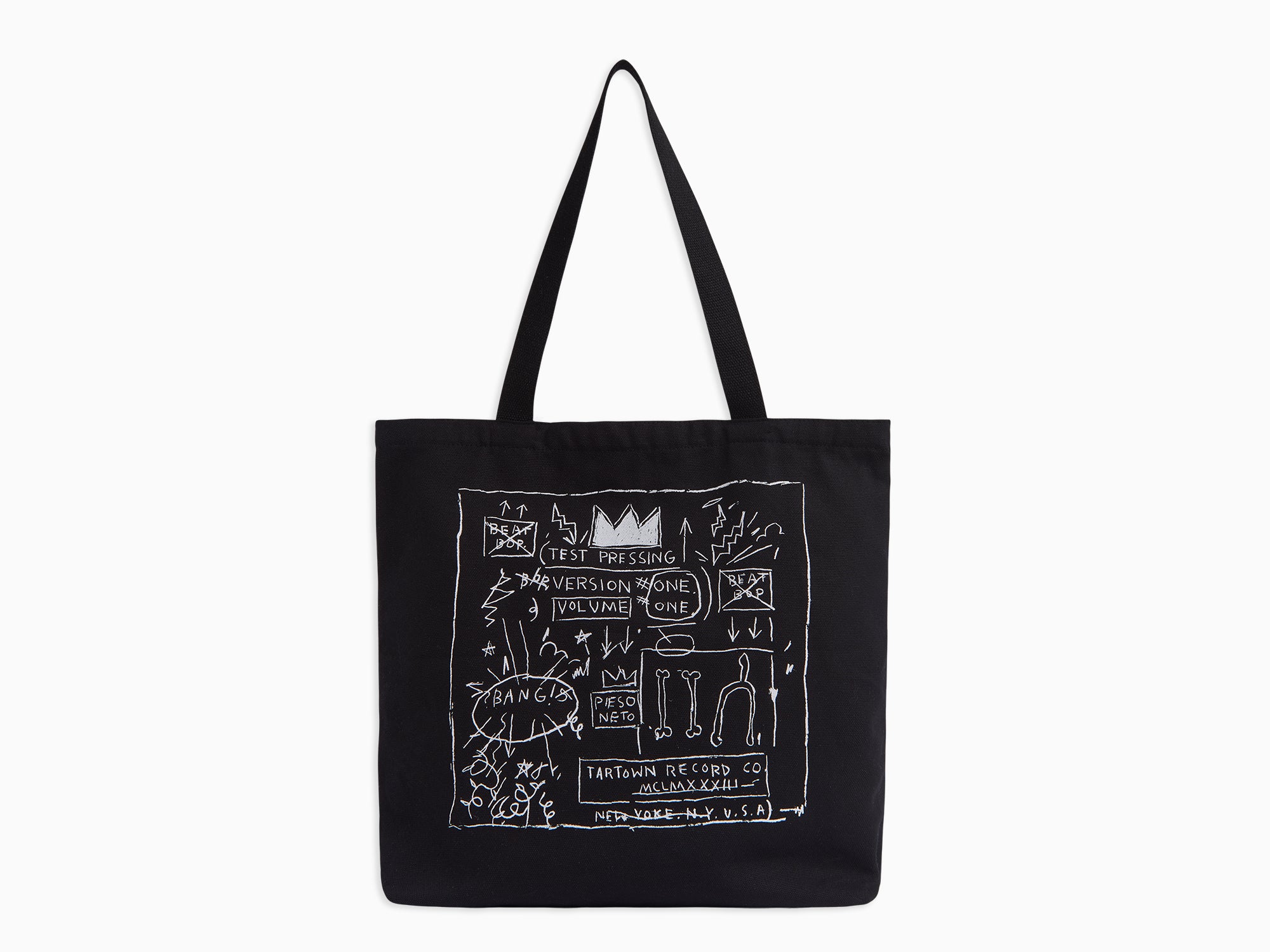 Jean-Michel Basquiat - Sac fourre-tout en toile Beat Bop