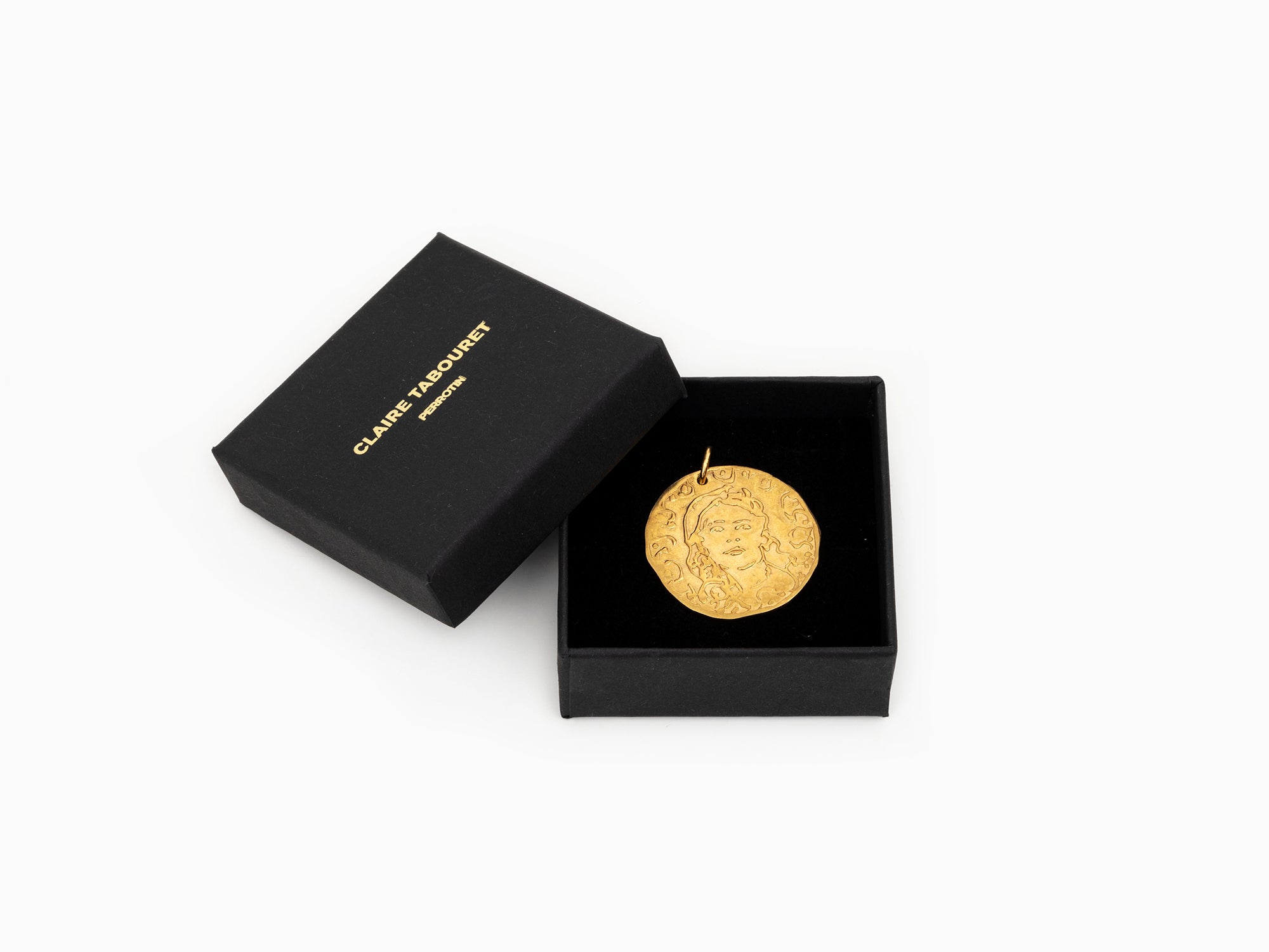Claire Tabouret Portraits avec boucles Médaille