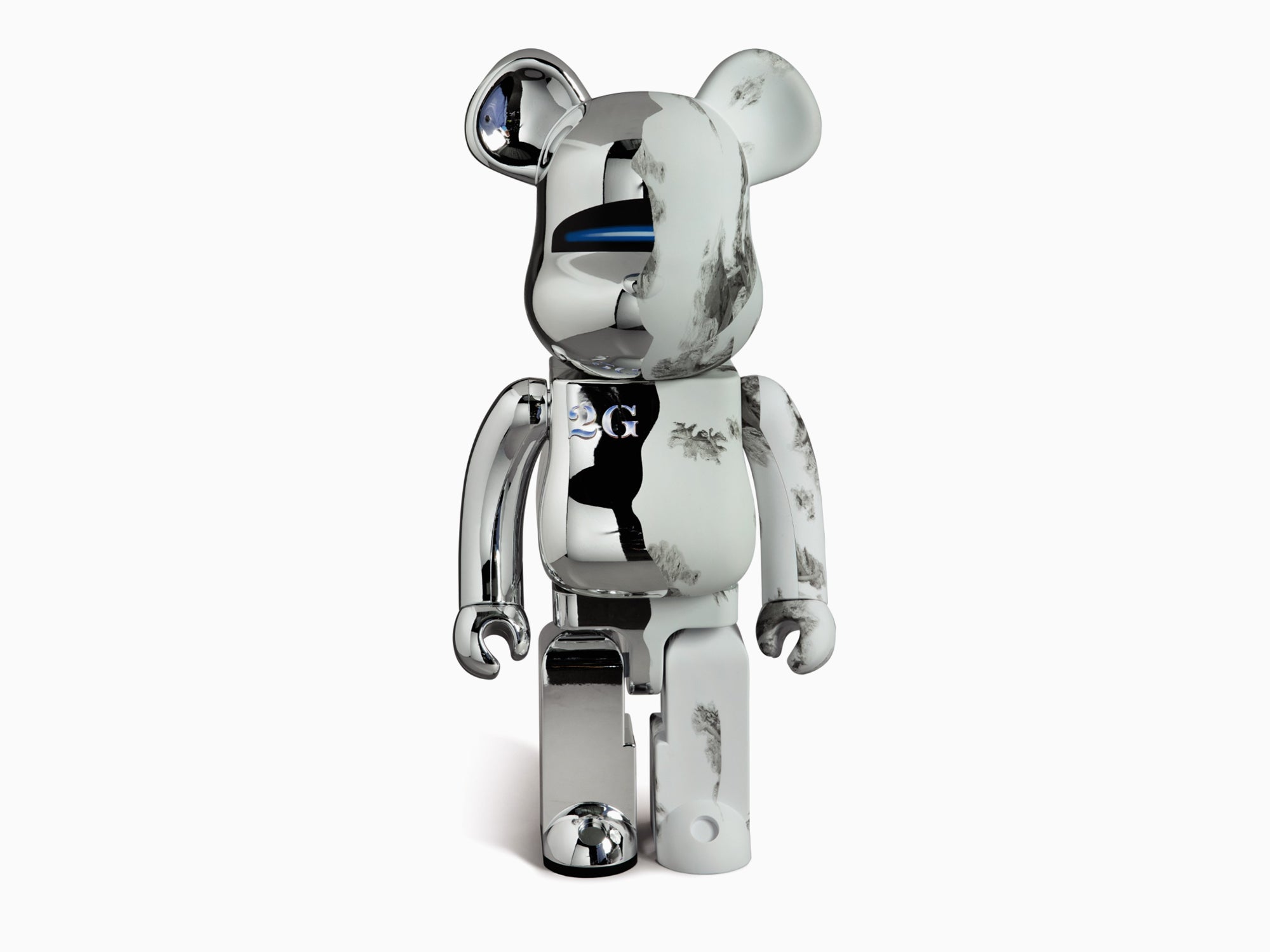 Daniel Arsham - Daniel Arsham x Hajime Sorayama Be@rbrick 1000%, 2019