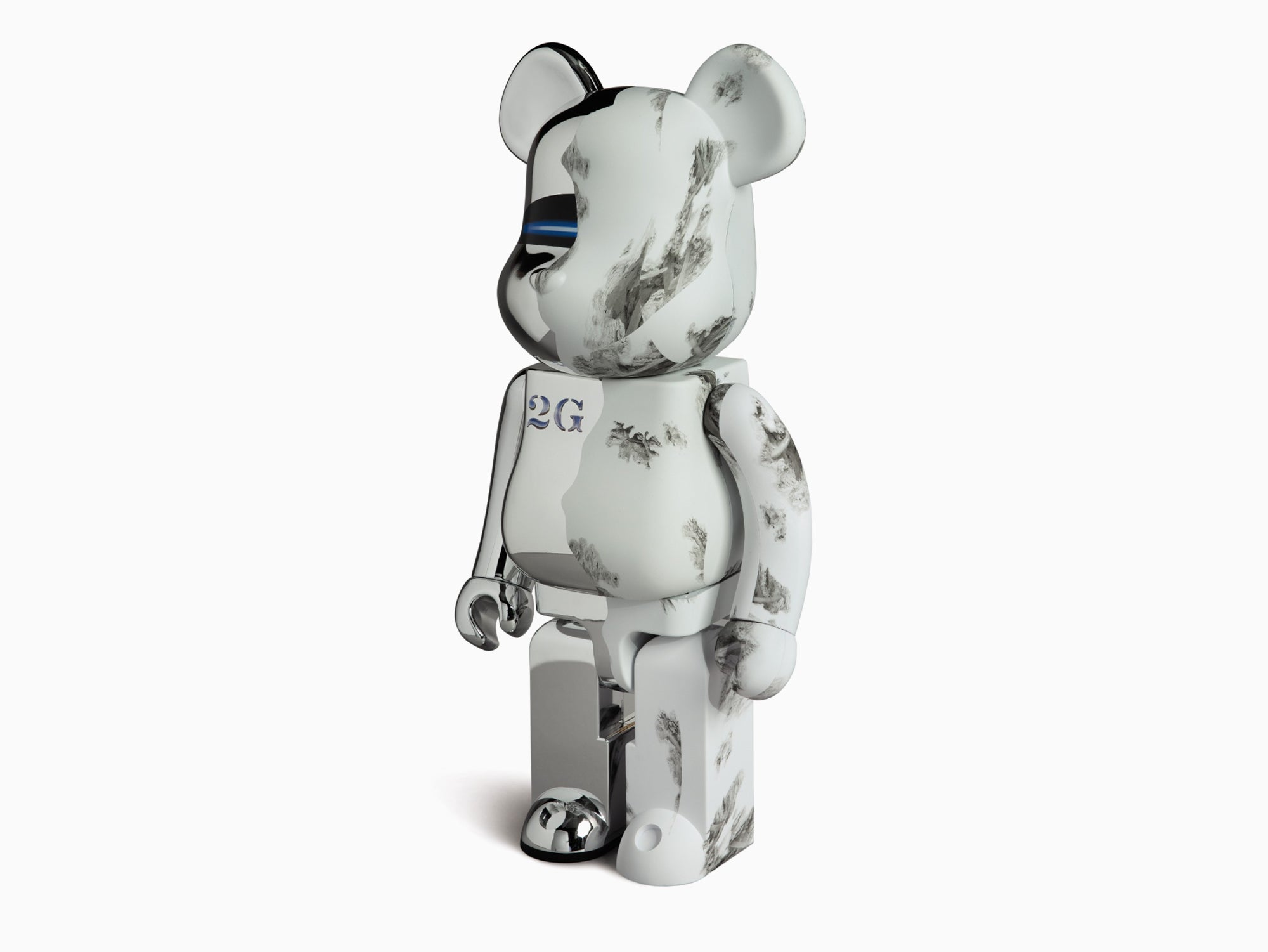 Daniel Arsham - Daniel Arsham x Hajime Sorayama Be@rbrick 1000%, 2019