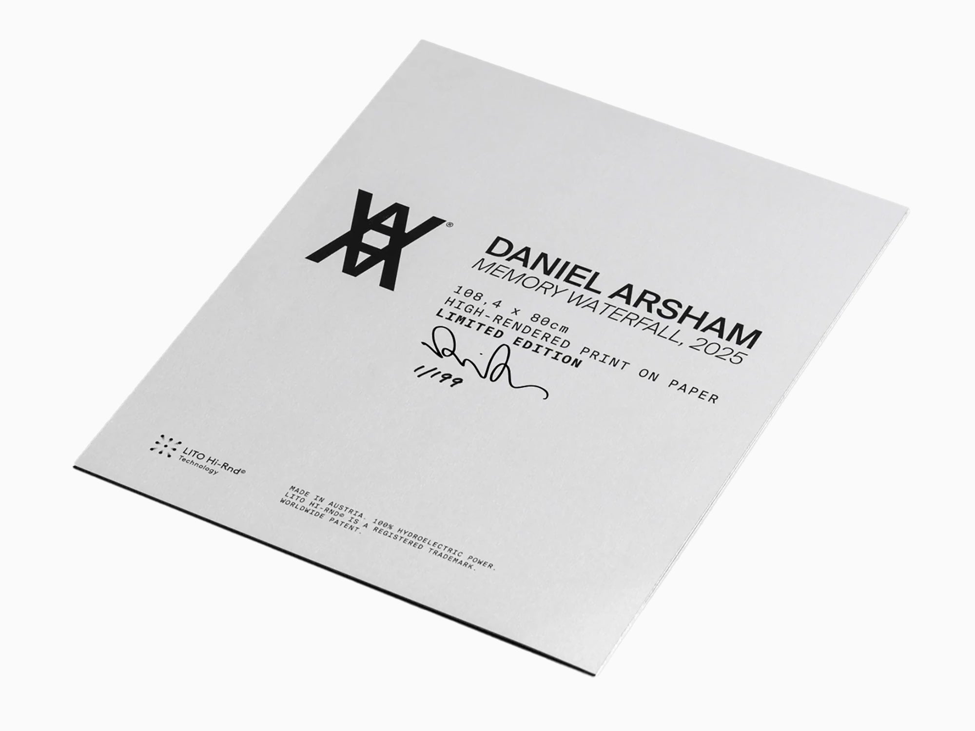 Daniel Arsham - La cascade de la mémoire