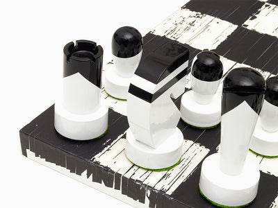 Gregor Hildebrandt x Yasmin Müller - Échiquier "schwarzes Bianco, 2023