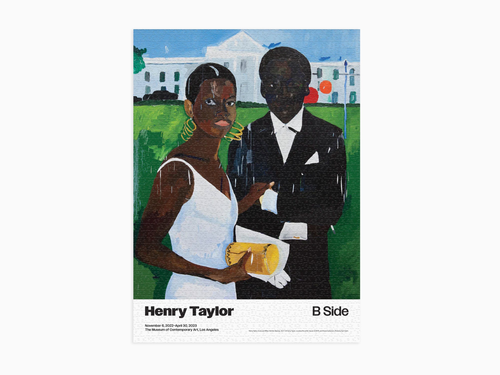 Henry Taylor - B Side Puzzle (Cicely et Miles visitent les Obama)