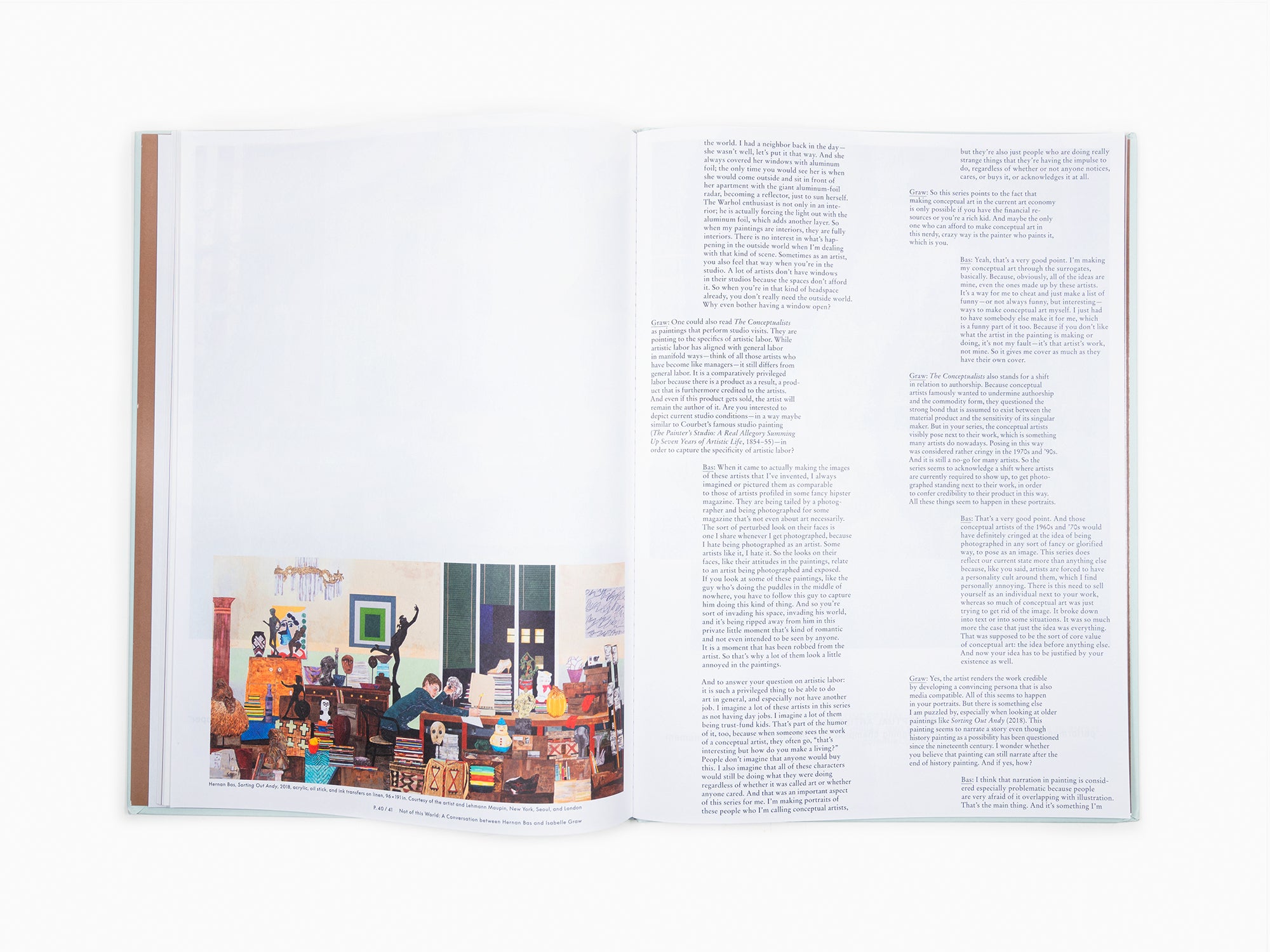 Hernan Bas - Les conceptualistes