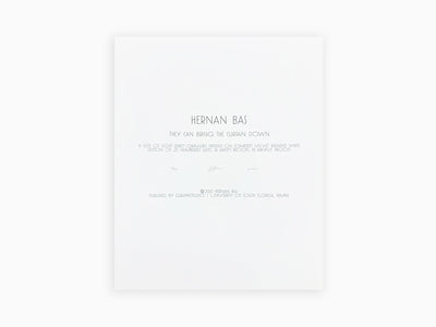 Hernan Bas - "Ils peuvent faire tomber le rideau" Portfolio tirages