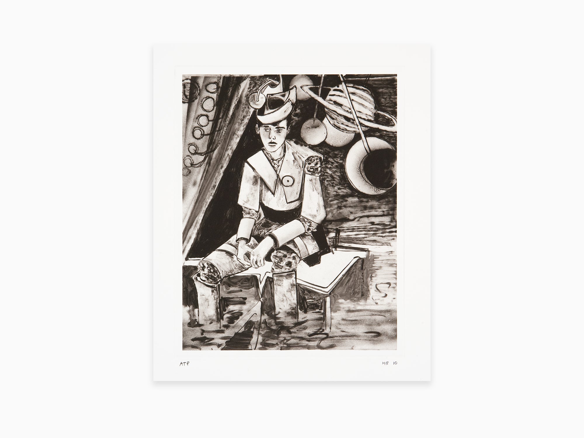 Hernan Bas - "Ils peuvent faire tomber le rideau" Portfolio tirages