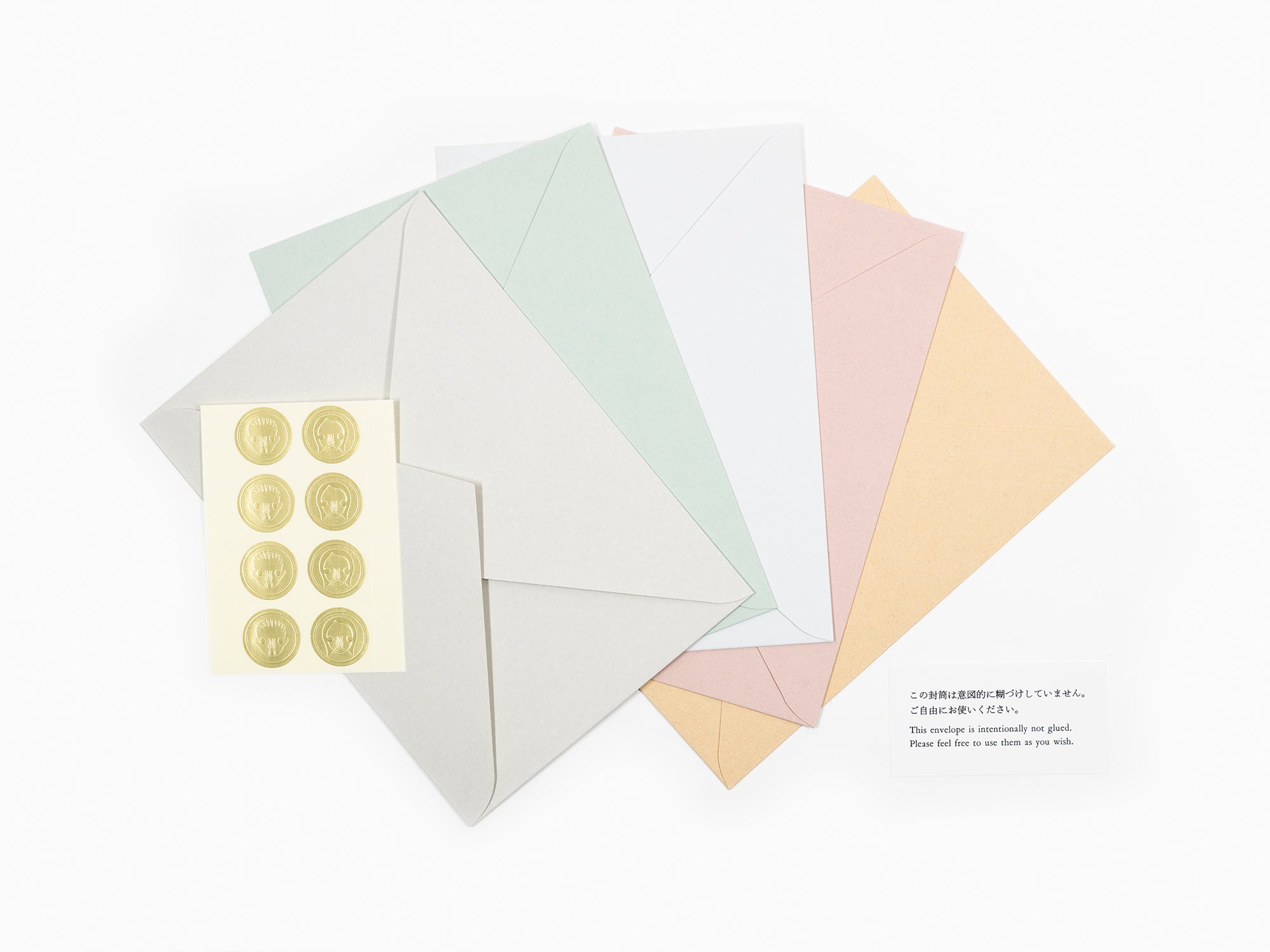 Izumi Kato - Lot de 5 enveloppes
