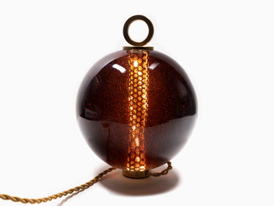 Jean-Michel Othoniel - Lampe perle Améthyste Mica 15cm (23EN048)