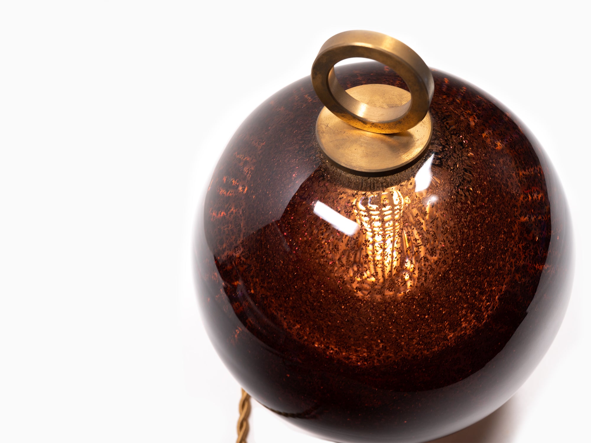 Jean-Michel Othoniel - Lampe perle Améthyste Mica 15cm (23EN048)