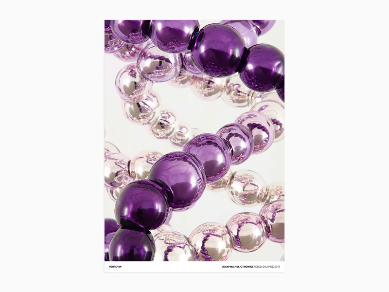 Jean-Michel Othoniel - Noeud Sauvage ( poster standard)