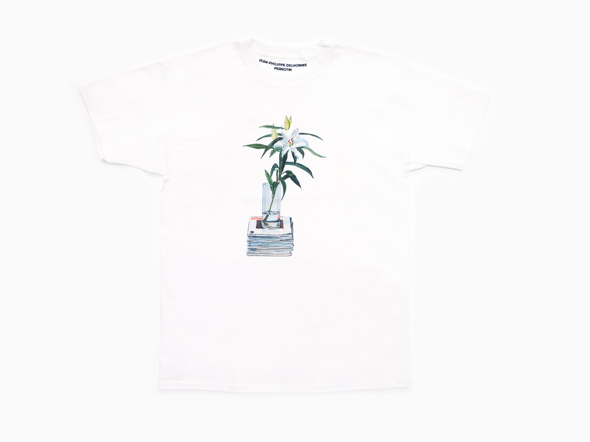Perrotin x Jean-Philippe Delhomme - T-shirt à fleurs