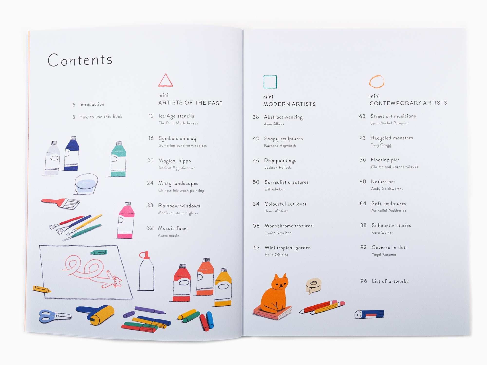 Collectif - Mini Artists : 20 projets inspirés des grands artistes