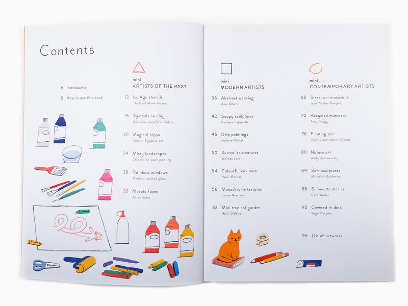 Collectif - Mini Artists : 20 projets inspirés des grands artistes