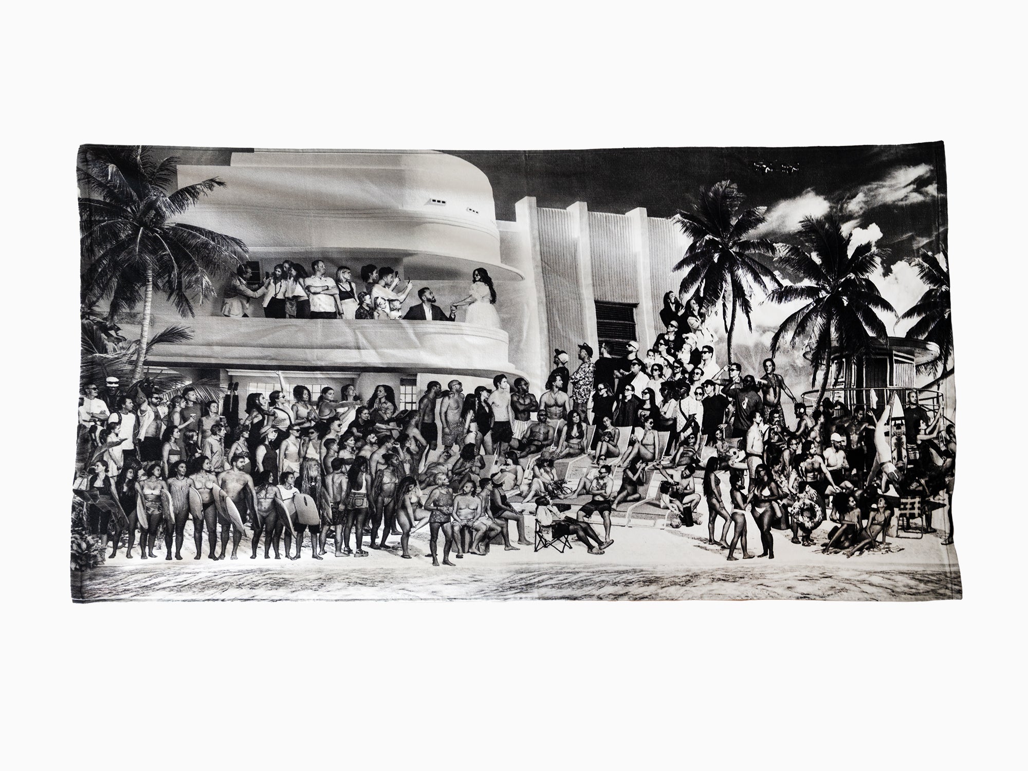 JR - Les chroniques de Miami, USA, 2022 - Serviette de plage
