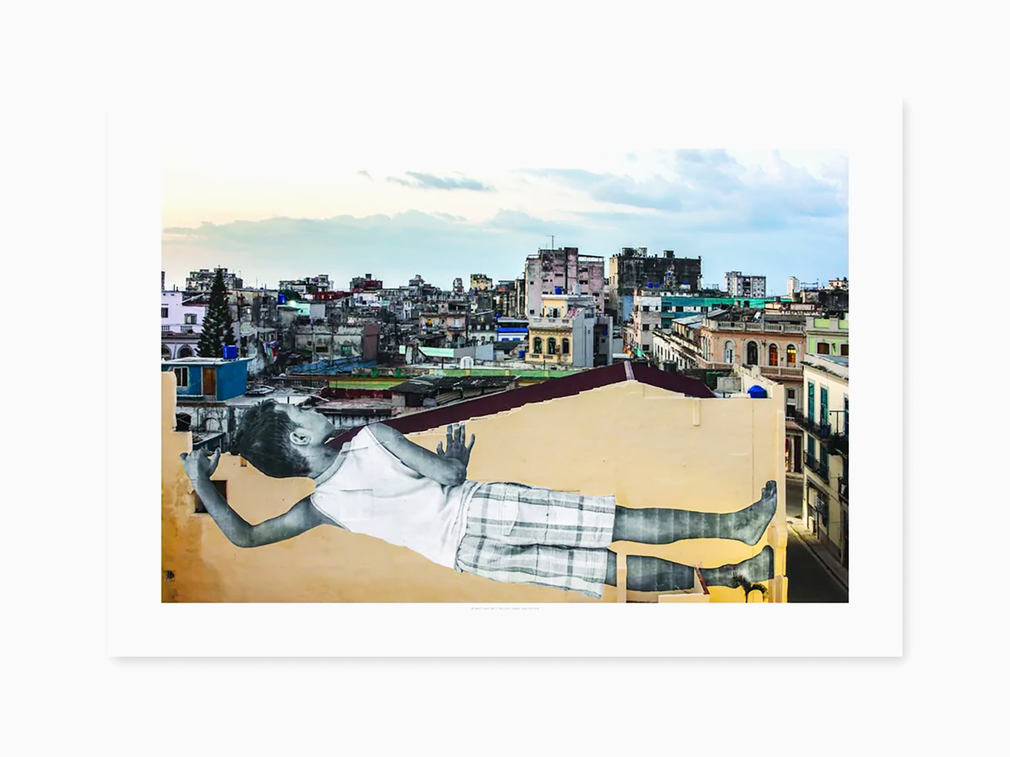 JR - Poster Géants, Alain, 13 avril, 20h22, La Havane, Cuba, 2019