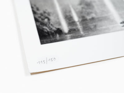 Laurent Grasso - Études sur le passé (Torchères) - Eau-forte