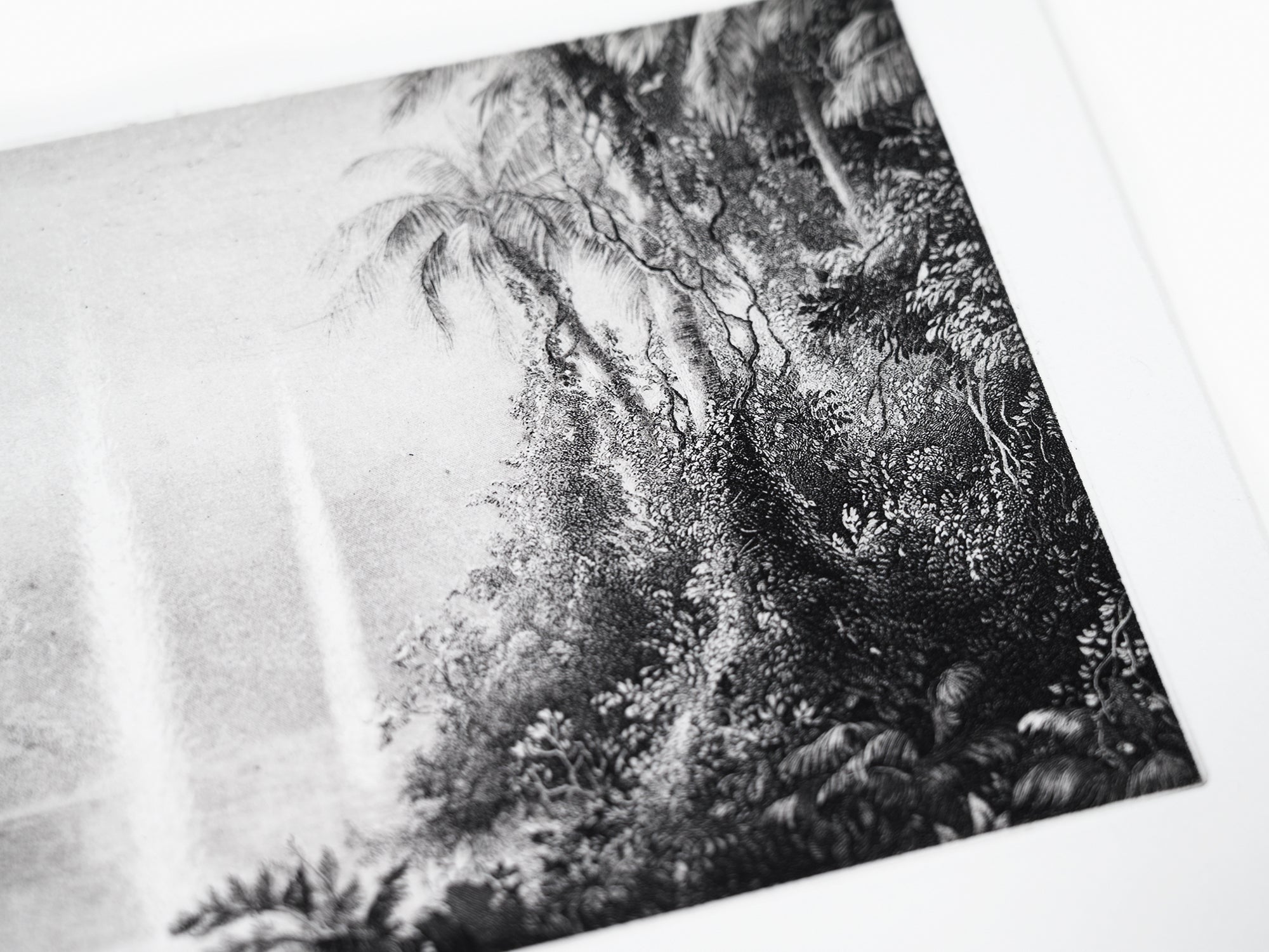 Laurent Grasso - Études sur le passé (Torchères) - Eau-forte