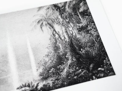 Laurent Grasso - Études sur le passé (Torchères) - Eau-forte