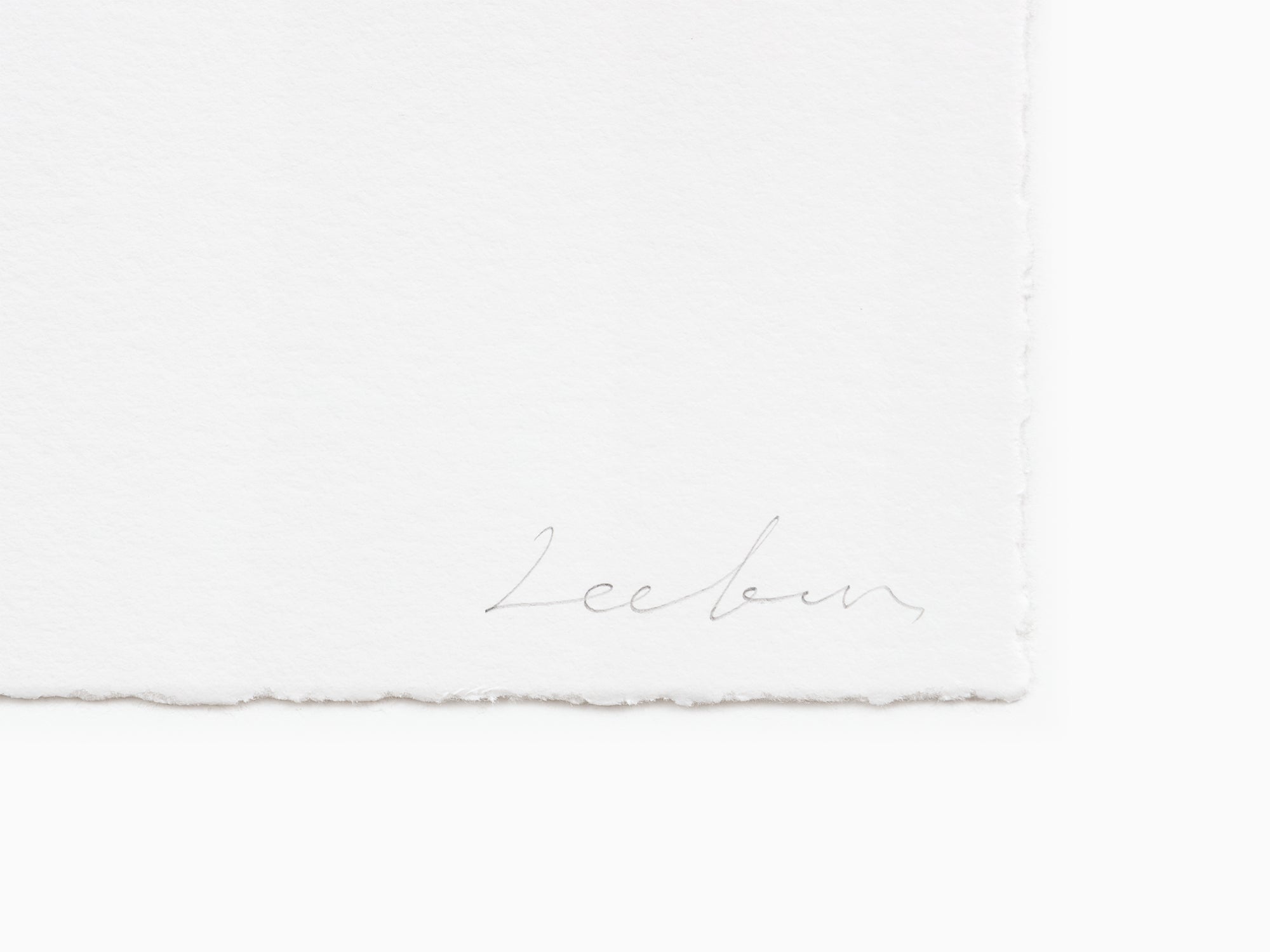 Lee Bae - Trait de pinceau