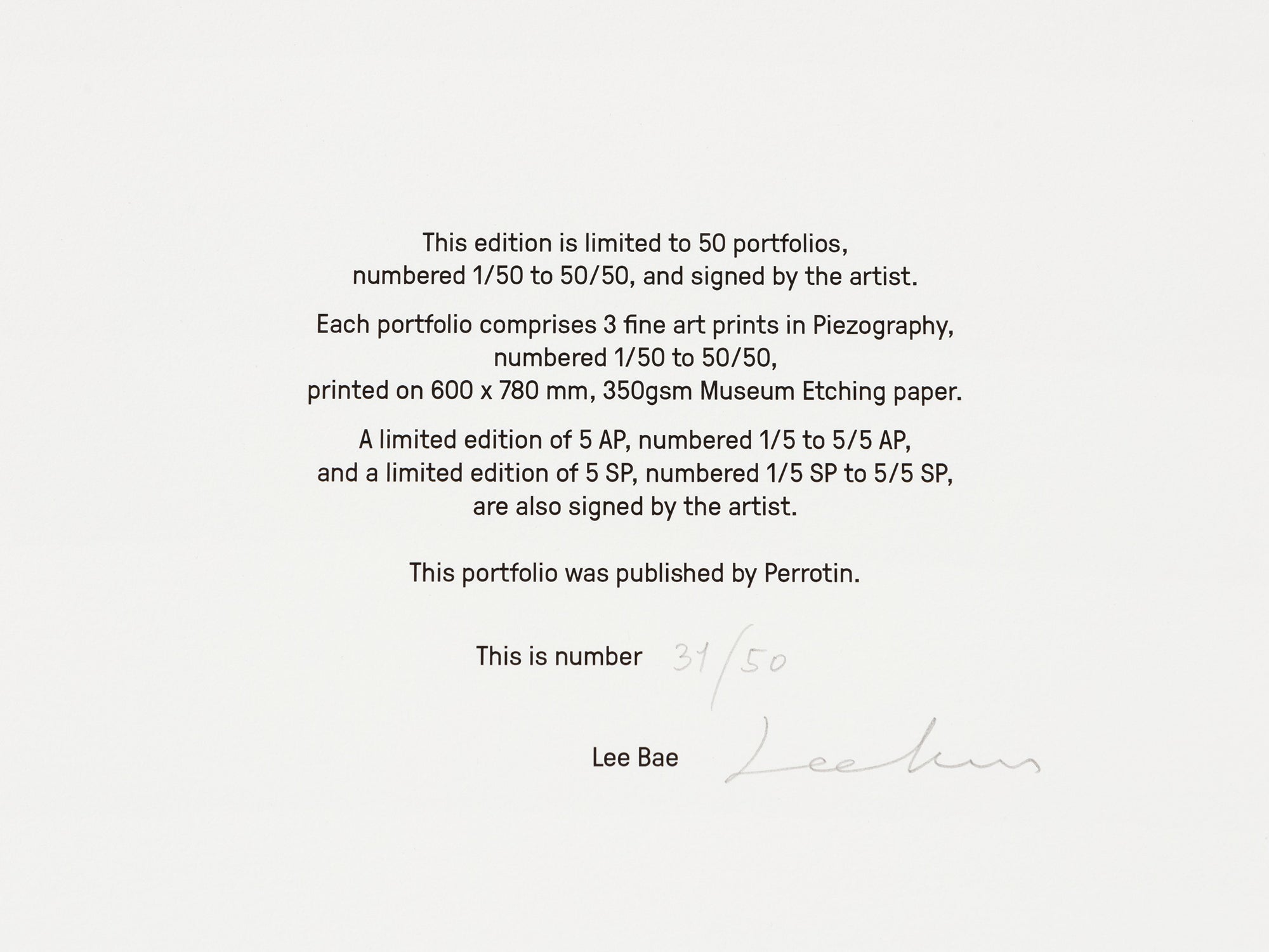 Lee Bae - Portfolio "Constellation
