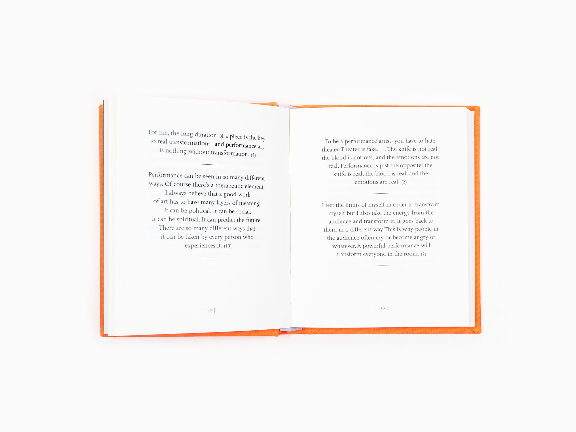 Marina Abramovic - Abramovic-ismes