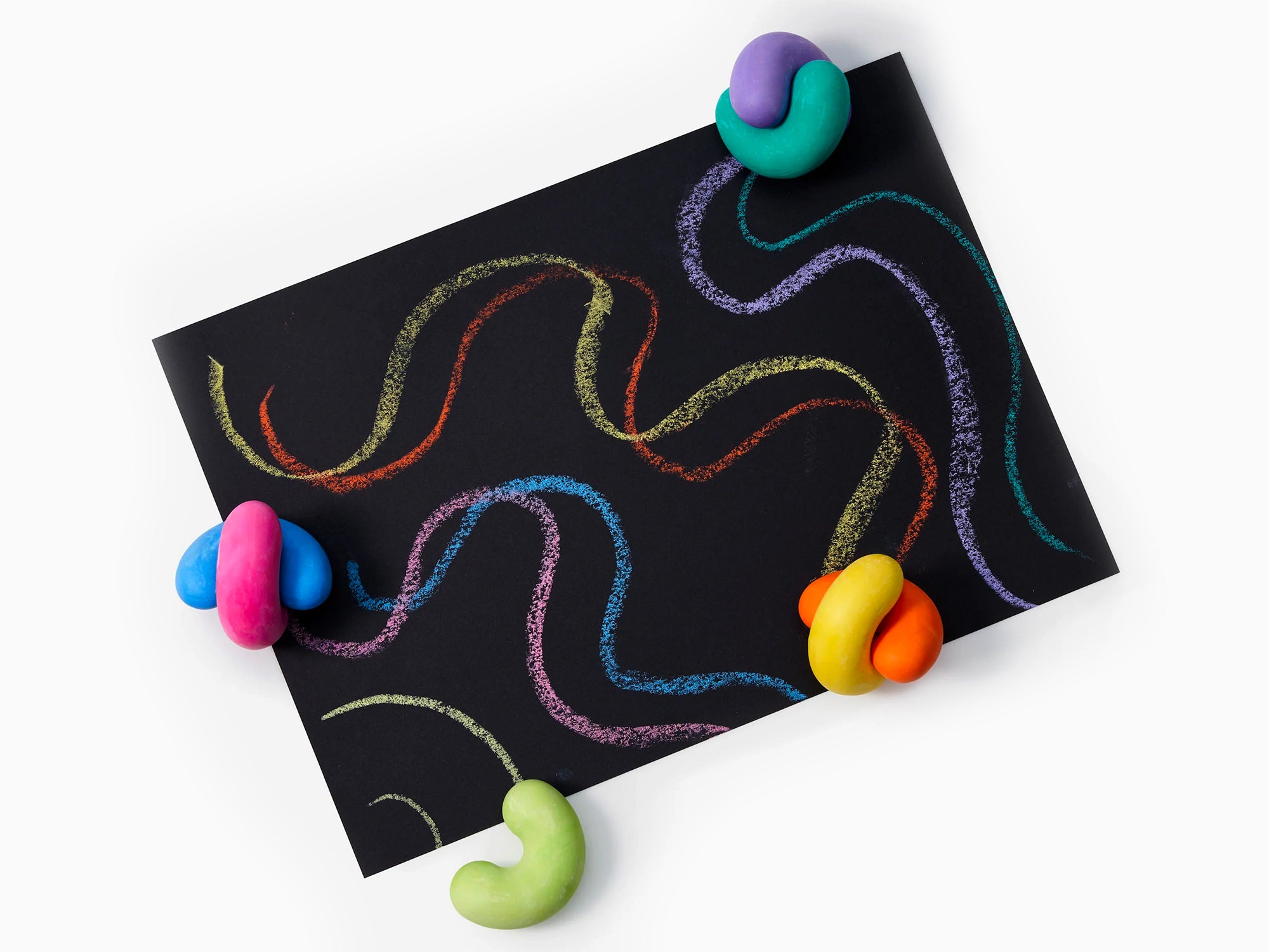 CRAIE POUR HARICOTS, LOT DE 12