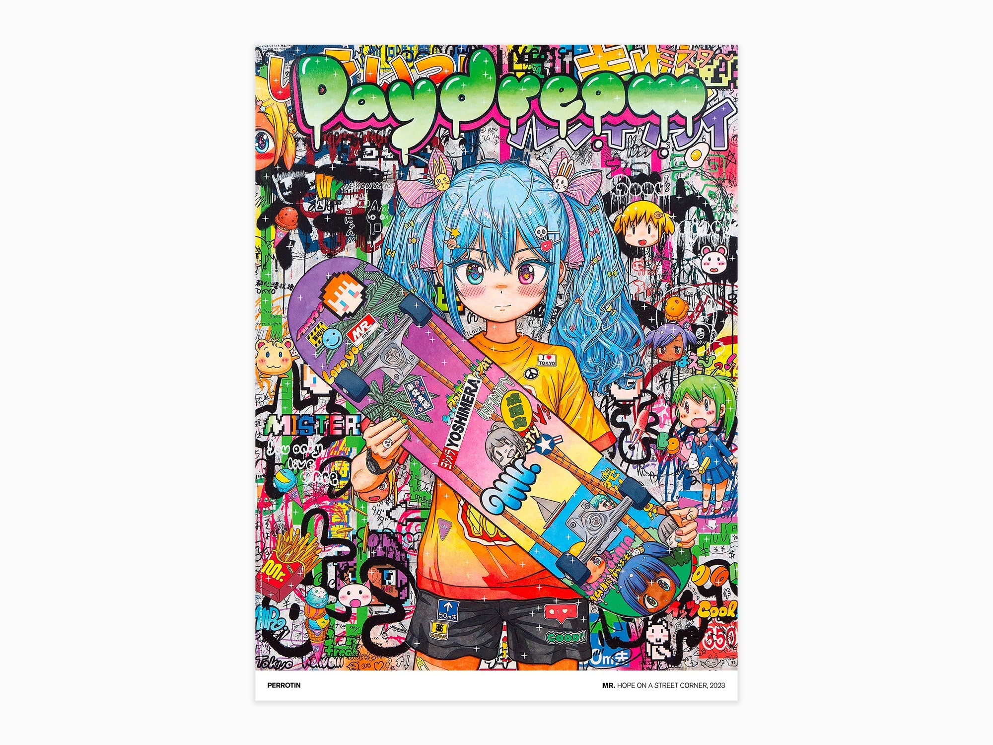 Mr. - L'espoir au coin d'une rue, 2023 (standard poster)