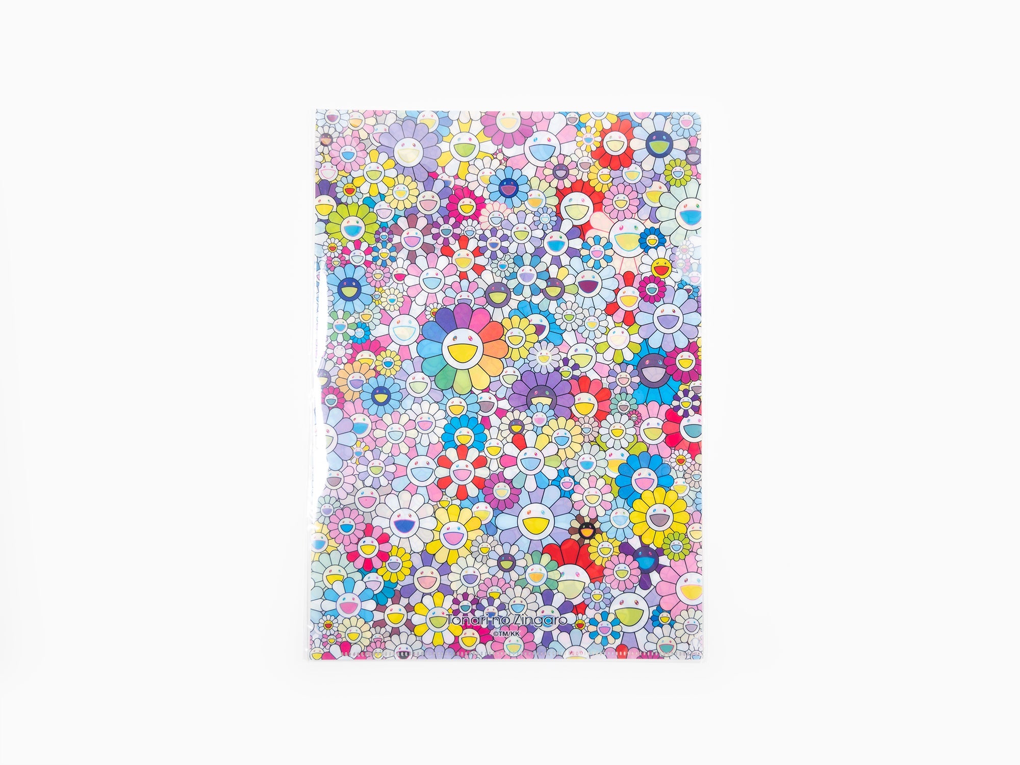 Takashi Murakami - Dossier transparent Champ de fleurs multicolore