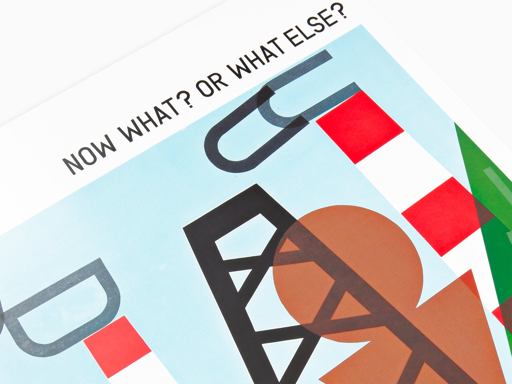 Nina Chanel Abney - QUE FAIRE MAINTENANT ? OU QUOI D'AUTRE ? POSTER ( poster standard)