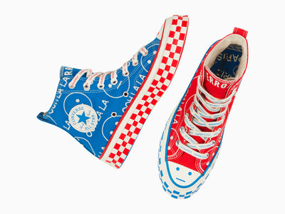 NINA CHANEL ABNEY X CONVERSE CHUCK 70 (ROUGE/BLEU)