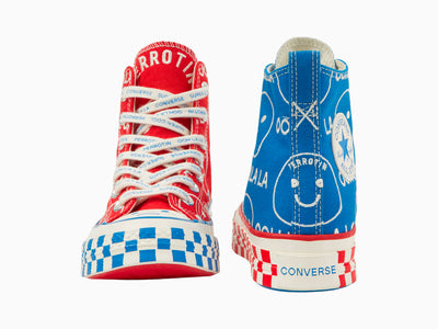 NINA CHANEL ABNEY X CONVERSE CHUCK 70 (ROUGE/BLEU)