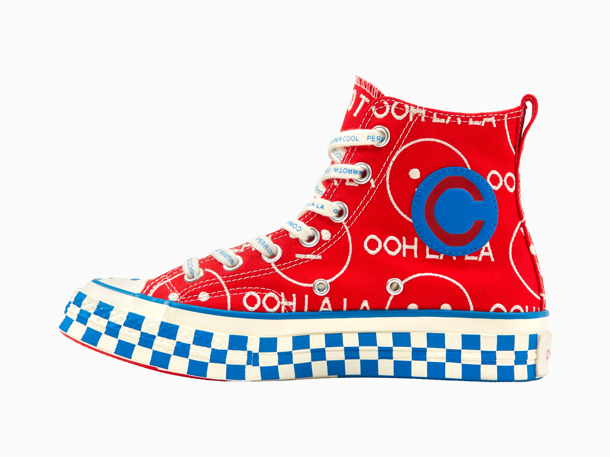 NINA CHANEL ABNEY X CONVERSE CHUCK 70 (ROUGE/BLEU)