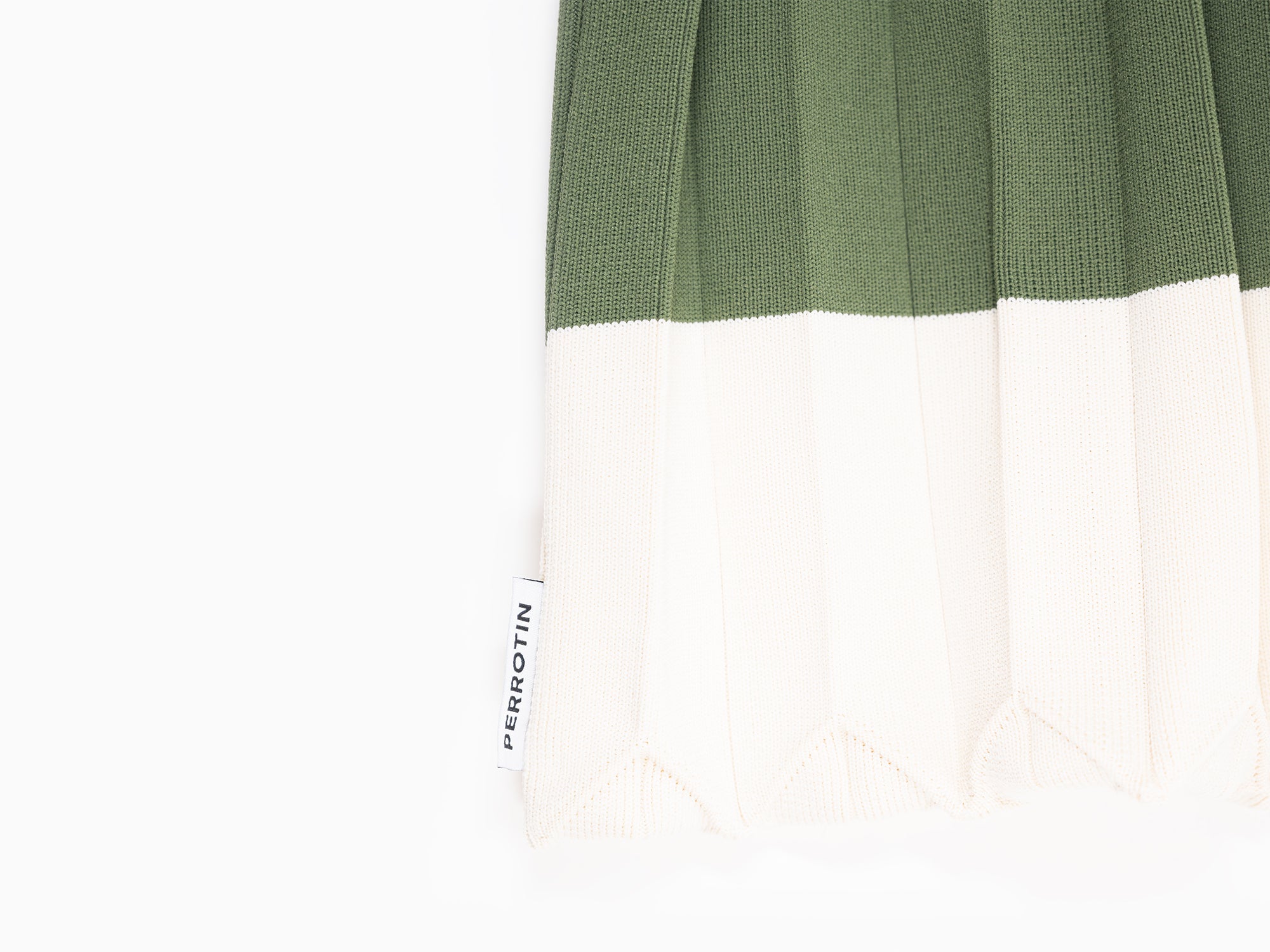 Perrotin - Sac en tricot plissé