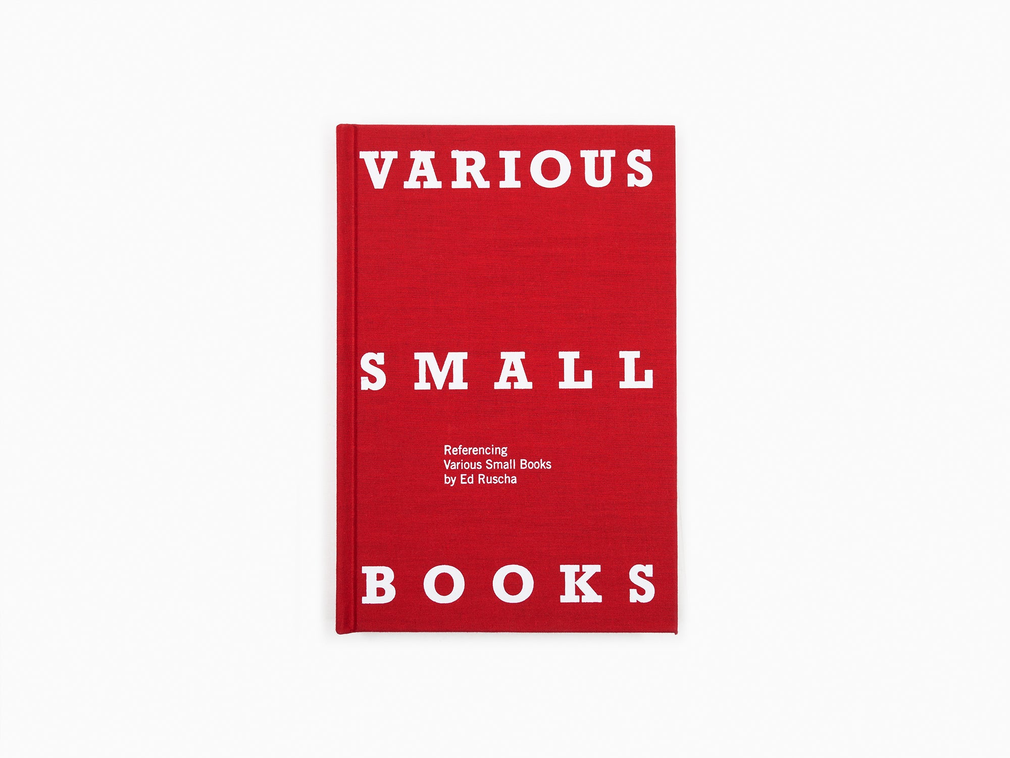 Various Small Books - Référencement de Various Small Books d'Ed Ruscha