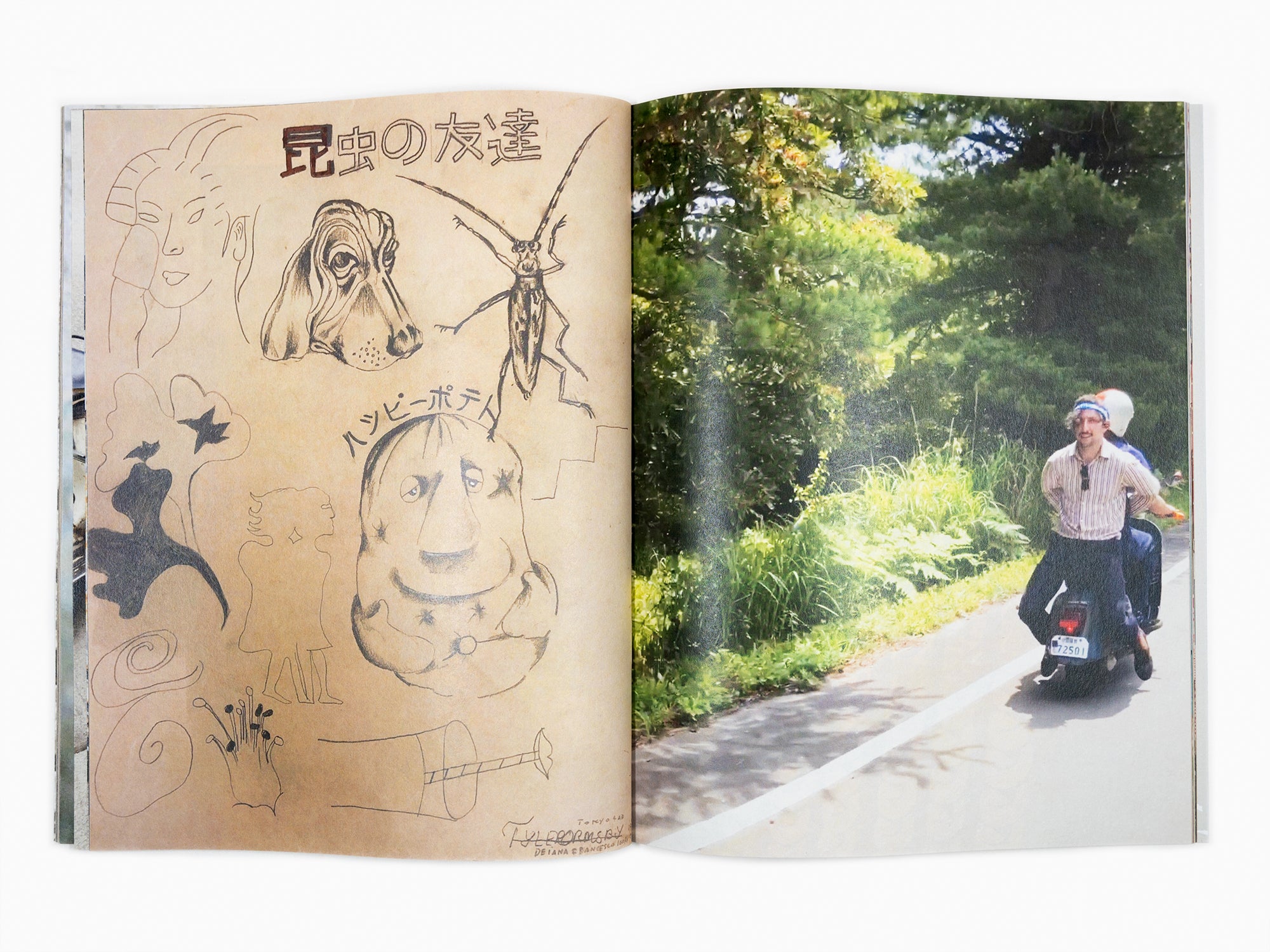 Scooters For Peace x Barry McGee - Fanzine #2